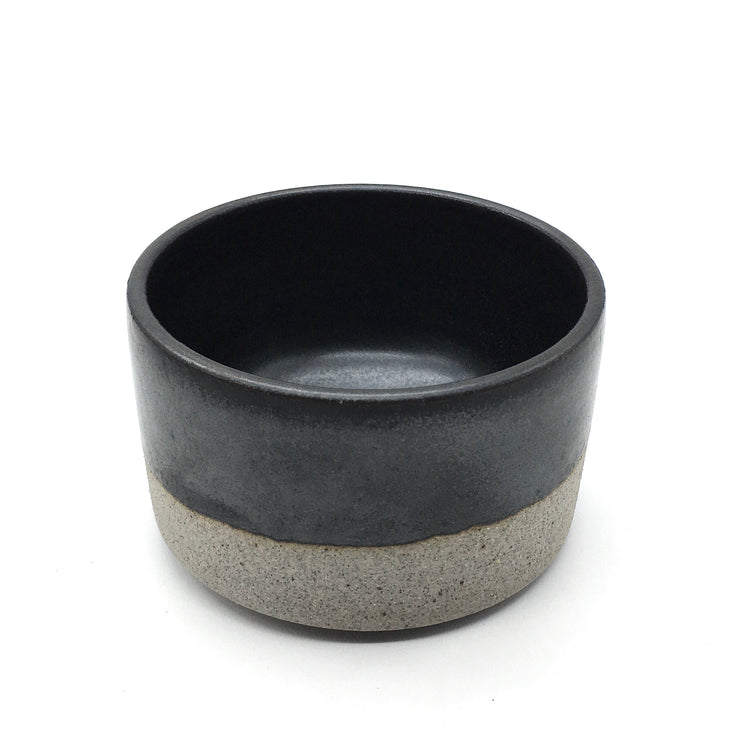 Matcha Cup | 4.5" x 3" | Greystone/Matte Black