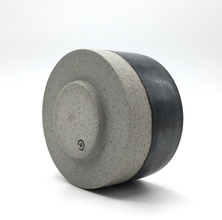 Matcha Cup | 4.5" x 3" | Greystone/Matte Black