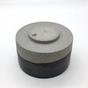 Matcha Cup | 4.5" x 3" | Greystone/Matte Black