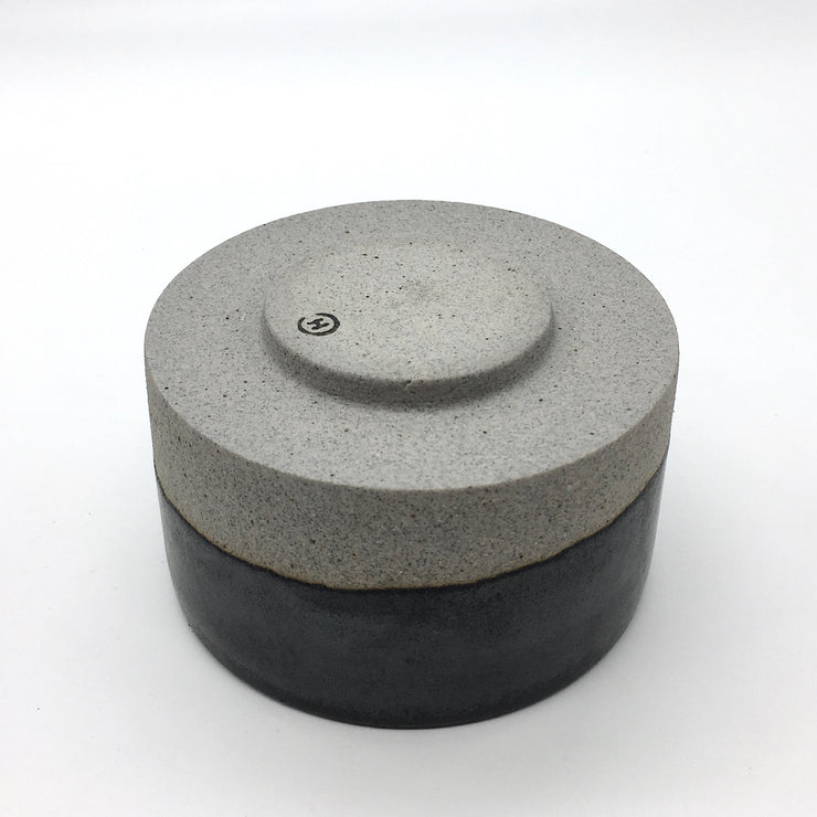Matcha Cup | 4.5" x 3" | Greystone/Matte Black