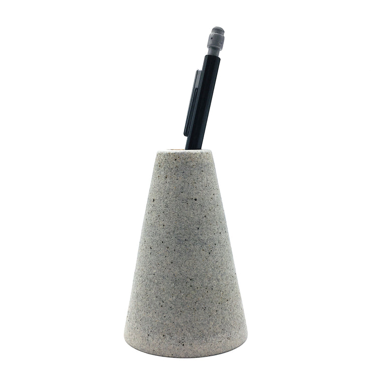 Mudra Vase | 2.5" x 4" | Greystone/Raw