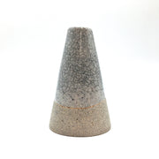 Mudra Vase | 2.5" x 4" | Greystone/Mojave Crackle