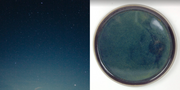 Stillness Plate | 6.5" | Greystone/Midnight Glow