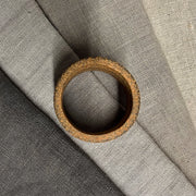 Napkin Ring | Dark Sandstone Raw | 1.5" x 1.5"