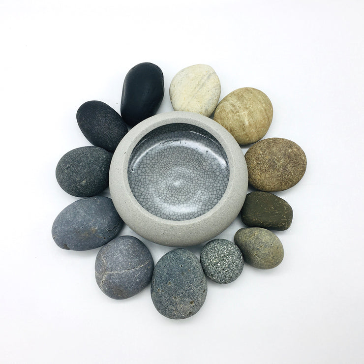 Plateau Bowls | Greystone/Mojave Crackle