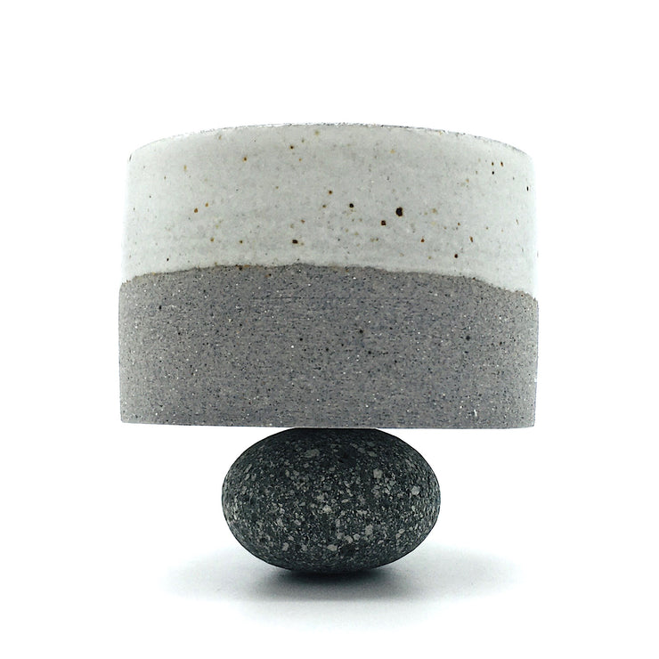 Ramekin | 3.5" x 2" | Greystone/Snow White