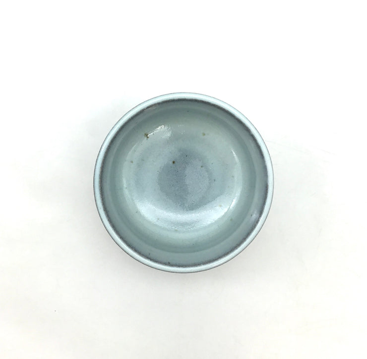 Sugar Cube Vase | 4.5" x 3" | Greystone/Korean Blue Celadon