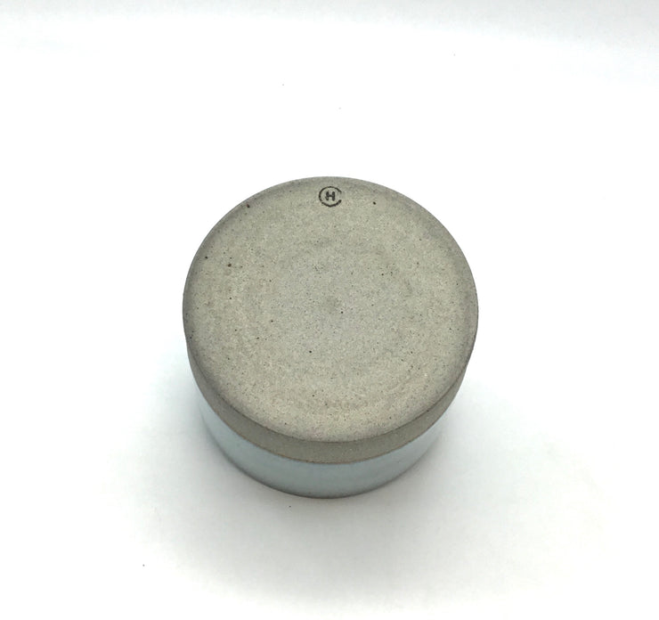 Sugar Cube Vase | 4.5" x 3" | Greystone/Korean Blue Celadon