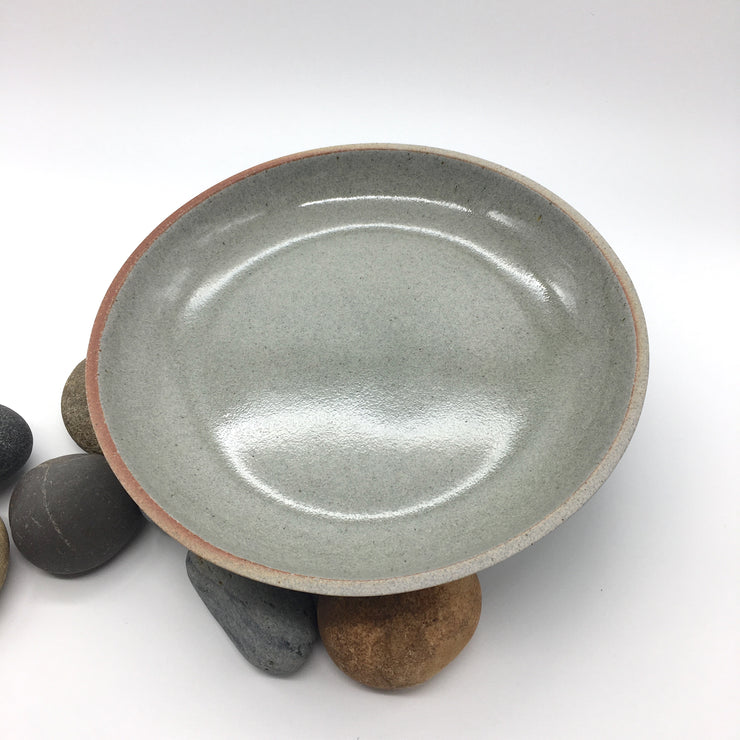 Stillness Bowl - Shallow | 10.5" x 1.5" | Greystone/Wind