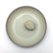 Stillness Bowl - Shallow | 10.5" x 1.5" | Greystone/Yellow Jade