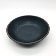 STB85-B-MB | Stillness Bowl | 8.5" x 2" | Stillness Collection | Brownstone/Matte Black | Humble Ceramics |