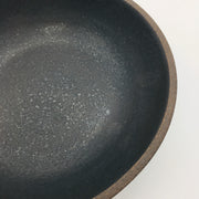 STB85-B-MB | Stillness Bowl | 8.5" x 2" | Stillness Collection | Brownstone/Matte Black | Humble Ceramics |