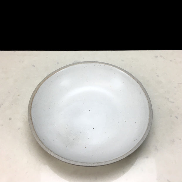 Stillness Collection | Stillness Bowl | 8.5" x 2" | Greystone/Snow White | Humble Ceramics |