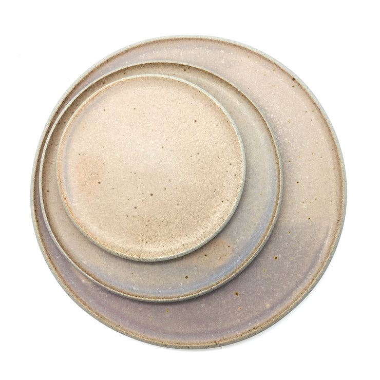 Stillness Plate | 11" | Greystone/English Rose