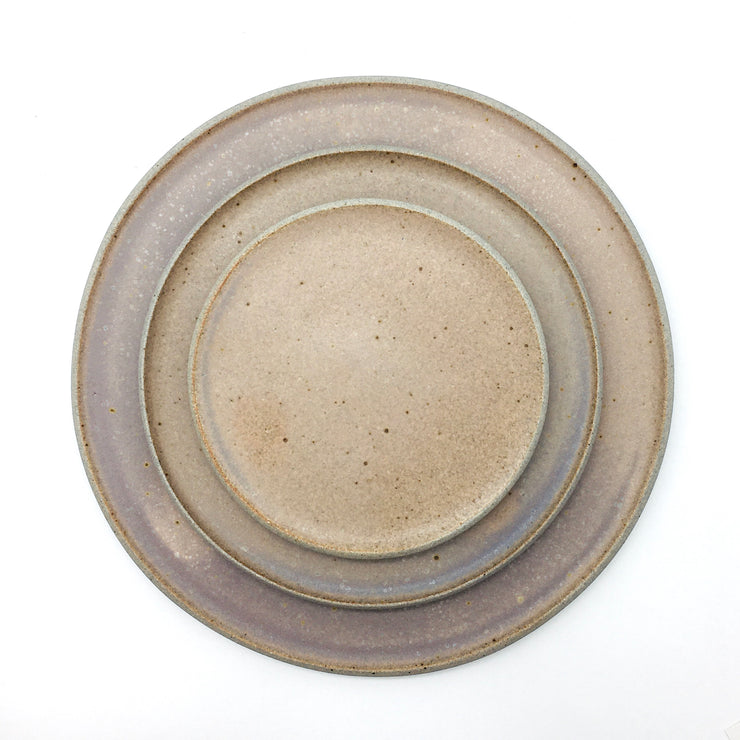 Stillness Plate | 11" | Greystone/English Rose