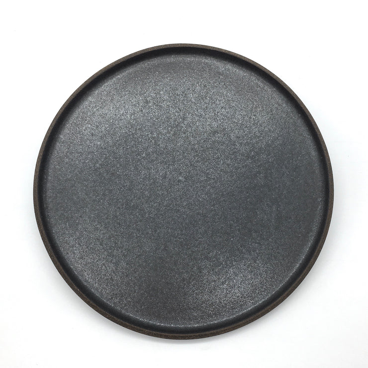 Stillness Plate | 11" | Brownstone/Matte Black