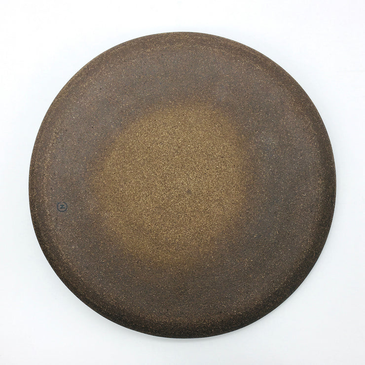 Stillness Plate | 11" | Brownstone/Matte Black