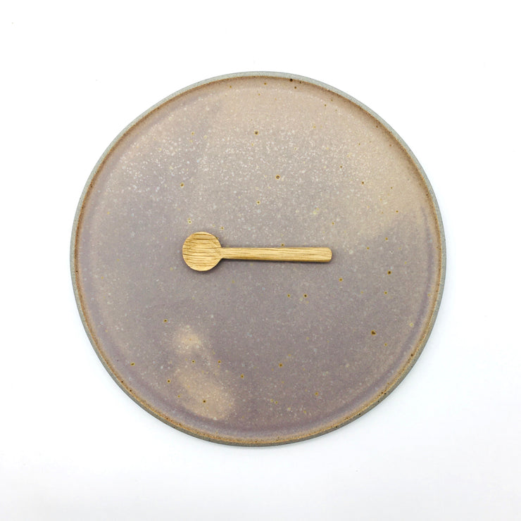 Stillness Plate | 11" | Greystone/English Rose