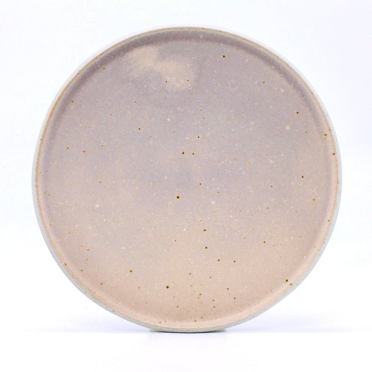 STP11-G-ER | Stillness Plate 11" | Stillness Collection | Greystone/English Rose | Humble Ceramics | 
