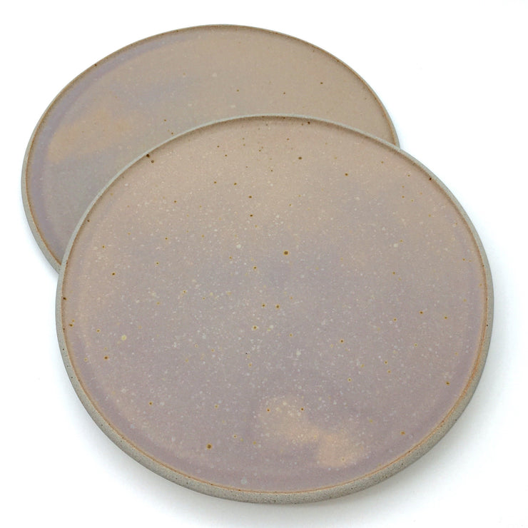 STP11-G-ER | Stillness Plate 11" | Stillness Collection | Greystone/English Rose | Humble Ceramics | 