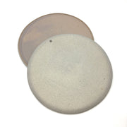 STP11-G-ER | Stillness Plate 11" | Stillness Collection | Greystone/English Rose | Humble Ceramics | 