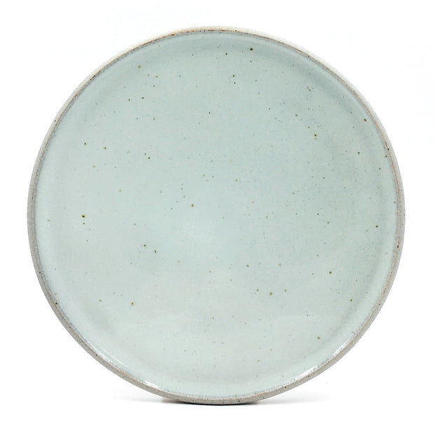 STP11-G-KBC | Stillness Plate| 11" | Stillness Collection | Greystone/Korean Blue Celadon | Humble Ceramics | 