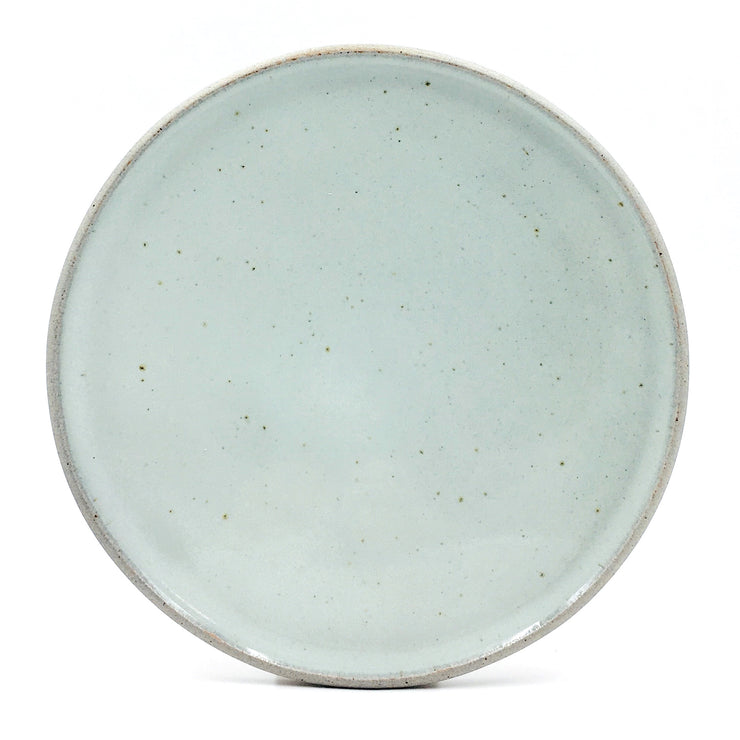 STP11-G-KBC | Stillness Plate| 11" | Stillness Collection | Greystone/Korean Blue Celadon | Humble Ceramics | 