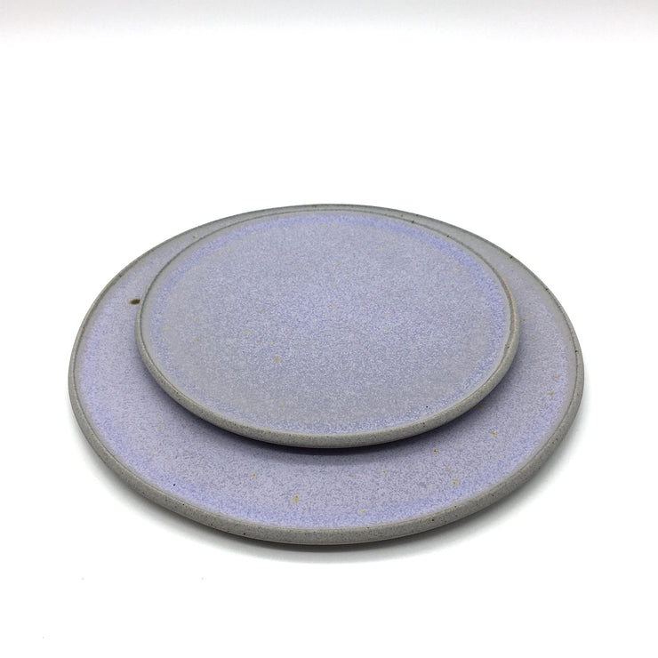 Stillness Plate | 8.5" | Greystone/Lavender