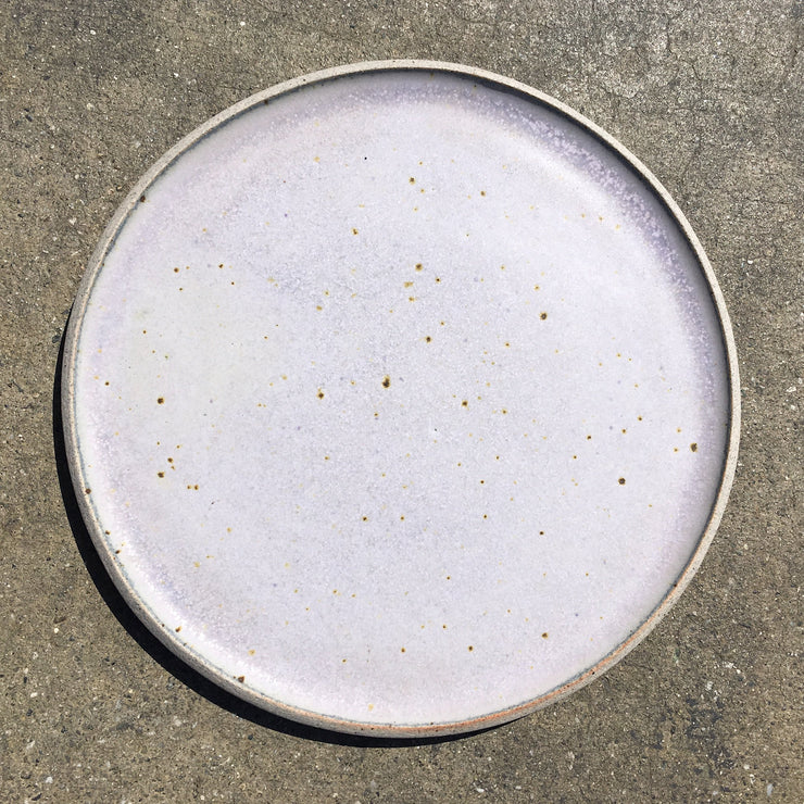 STP11-G-LAV | Stillness Plate | 11" | Stillness Collection | Greystone/Lavender | Humble Ceramics |
