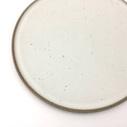STP11-G-S | Stillness Plate | 11" | Stillness Collection | Greystone/Snow White | Humble Ceramics |