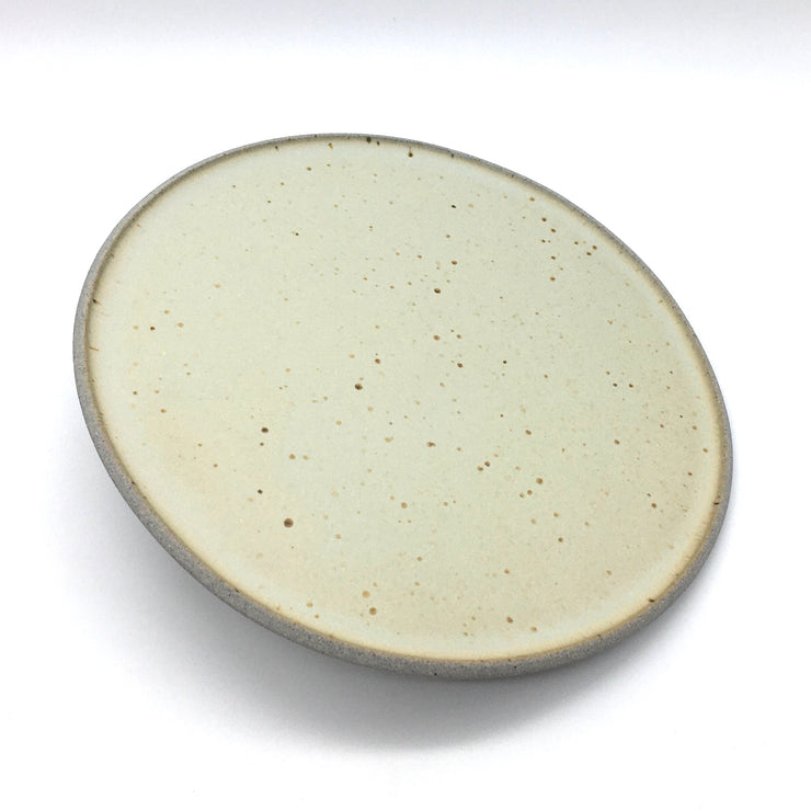 Stillness Plate | 11" | Greystone/Yellow Jade