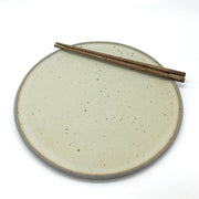 Stillness Plate | 11" | Greystone/Yellow Jade