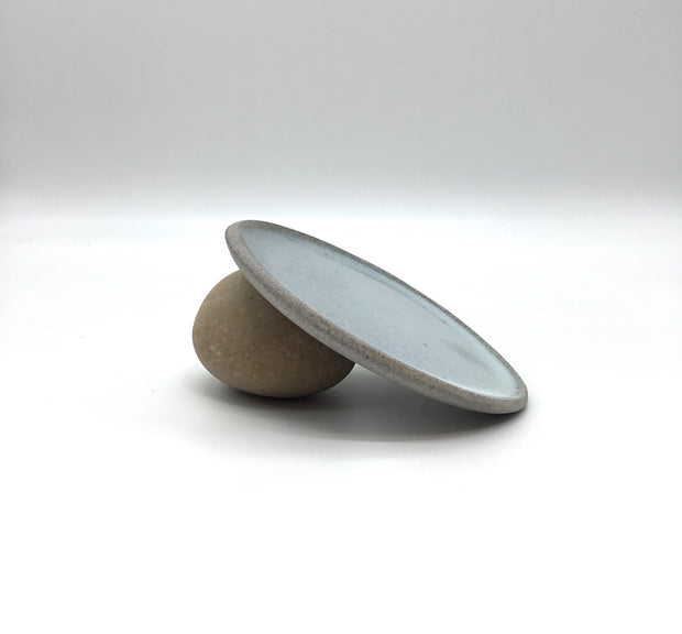 Stillness Plate | 5" | Greystone/Korean Blue Celadon