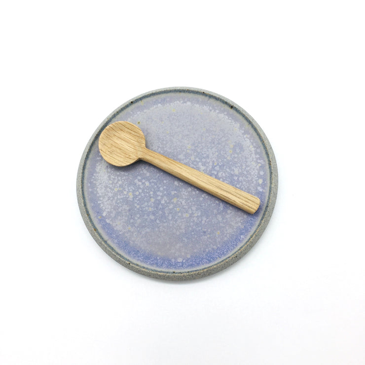 Stillness Plate | 5" | Greystone/Lavender
