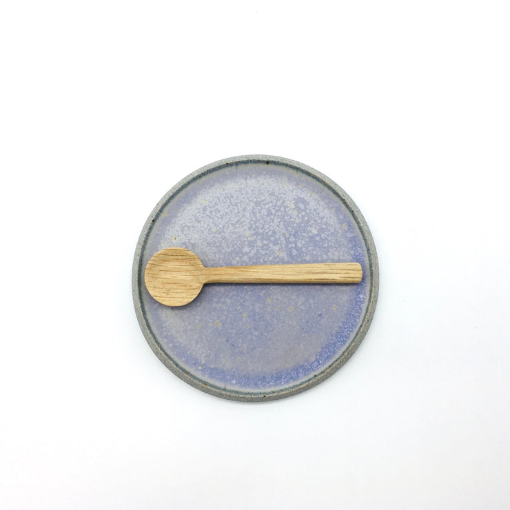 Stillness Plate | 5" | Greystone/Lavender