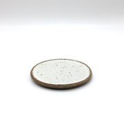 Stillness Plate | 5" | Sandstone/Snow White