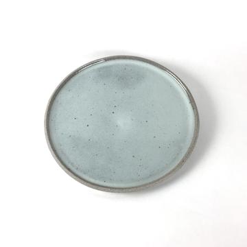 Stillness Plate | 6.5" | Greystone/Korean Blue Celadon