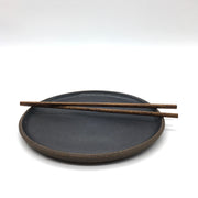 Stillness Plate | 8.5" | Brownstone/Matte Black