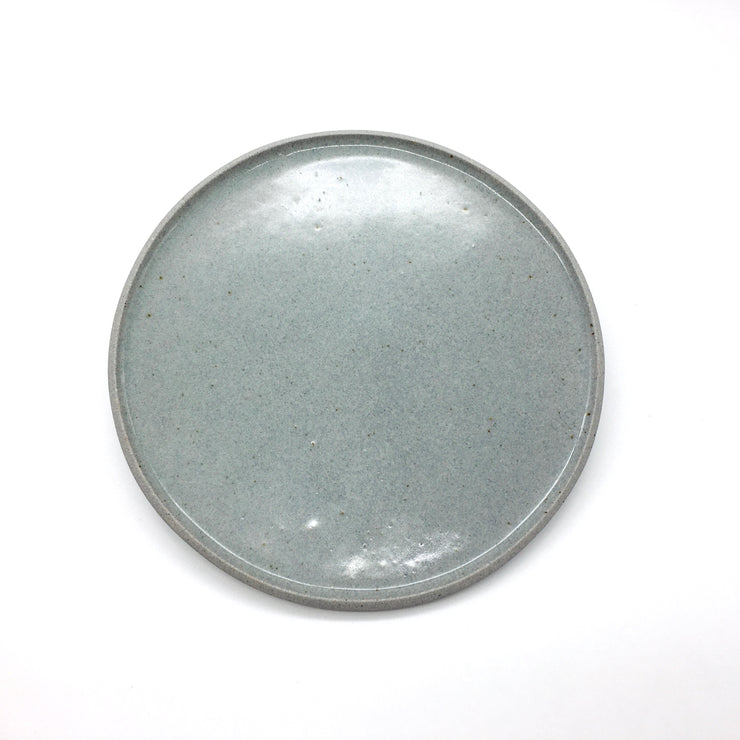Stillness Plate | 8.5" | Greystone/Clear Sky