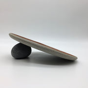 Stillness Plate | 8.5" | Greystone/Rust