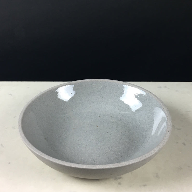 STB85-G-C | Stillness Bowl | Stillness Collection | Greystone/Clear Sky | Humble Ceramics | 