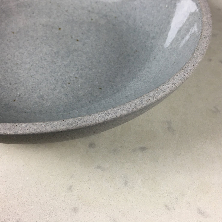 STB85-G-C | Stillness Bowl | Stillness Collection | Greystone/Clear Sky | Humble Ceramics | 
