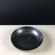 STB85-G-MB | Stillness Bowl | Stillness Collection | Greystone/Matte Black | Humble Ceramics | 
