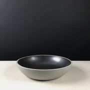 STB85-G-MB | Stillness Bowl | Stillness Collection | Greystone/Matte Black | Humble Ceramics | 