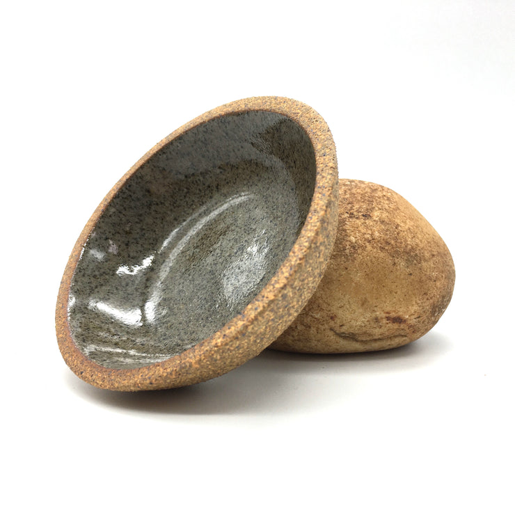 Stillness SOS (Mini Stillness Bowl) | 3.5" x 1" | Sandstone/Pebble Grey
