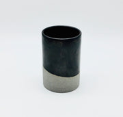 Tawa Vase | 4" x 6" | Greystone/Matte Black