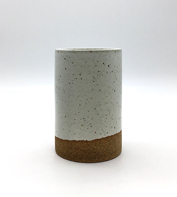 Tawa Vase | 4" x 6" | Sandstone/Snow White