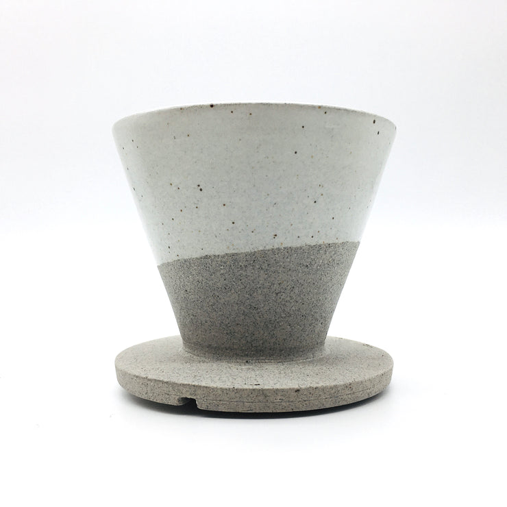 Tenshi Coffee Dripper | Greystone/Snow White