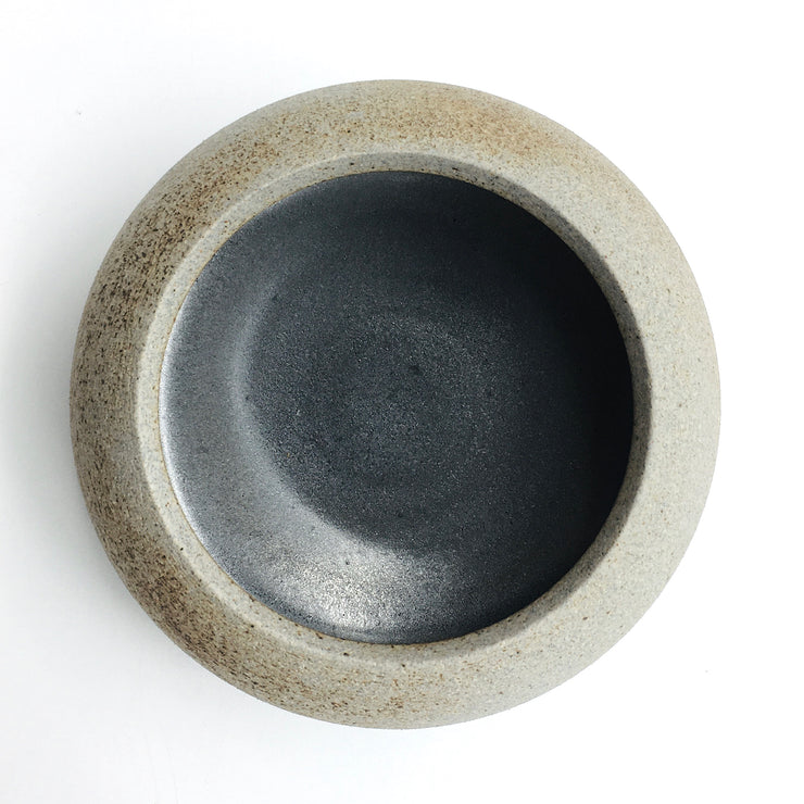 Urchin Bowl | 5.5" x 2.5" | Greystone/Matte Black