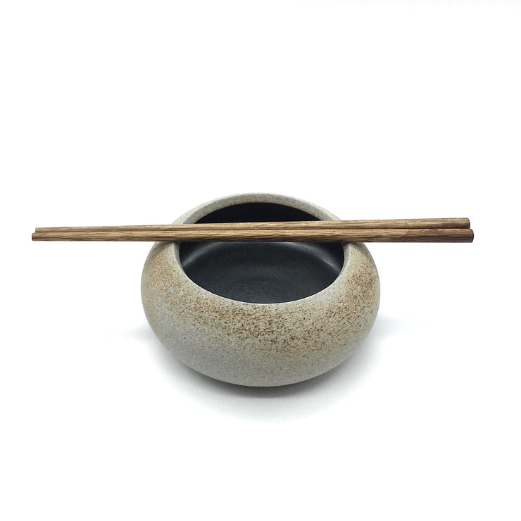 Urchin Bowl | 5.5" x 2.5" | Greystone/Matte Black
